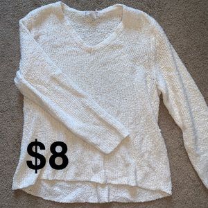 90's Inspired Cozy V neck sweater